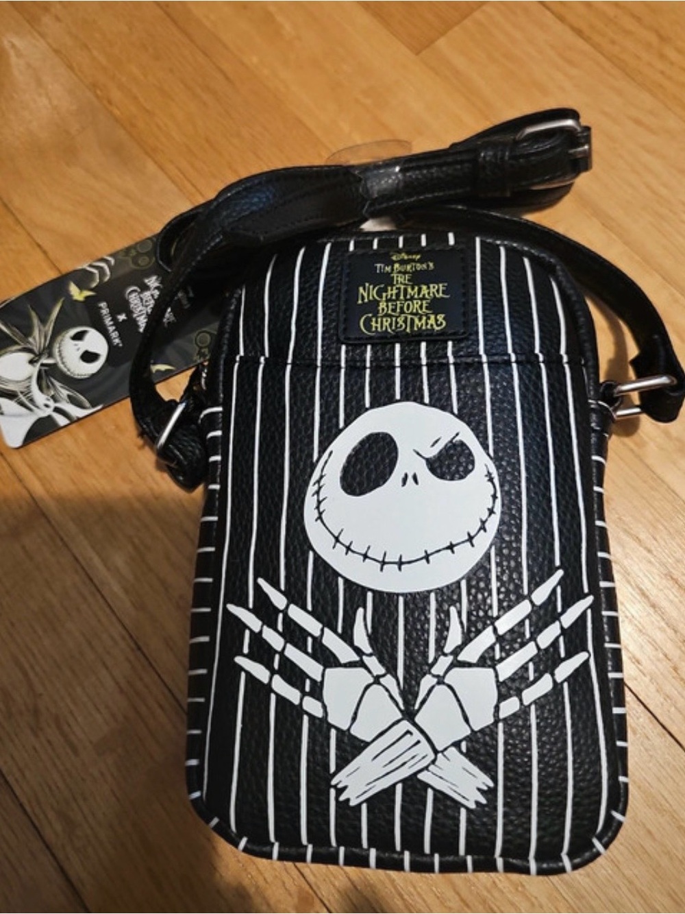 NWT Primark Disney Nightmare Before Christmas Jack Skellington Crossbody Bag